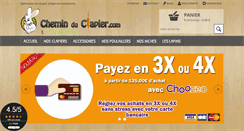 Desktop Screenshot of chemin-du-clapier.com
